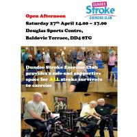 Dundee Stroke Exercise Club Open Afternoon