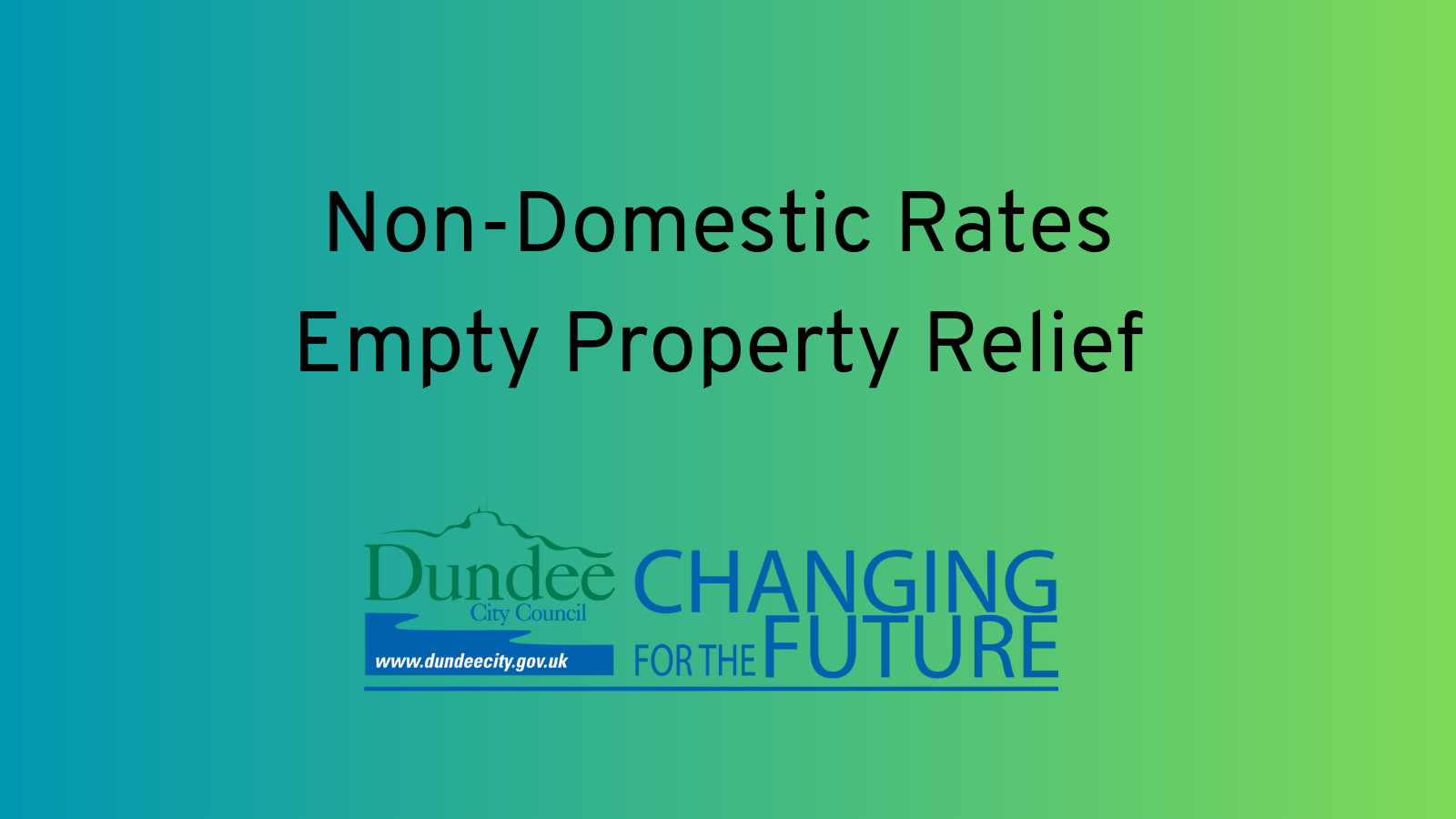 Move To Encourage Use Of Empty Non-Domestic Properties | Dundee City ...