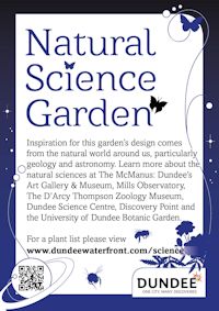 Natural Science Garden sign