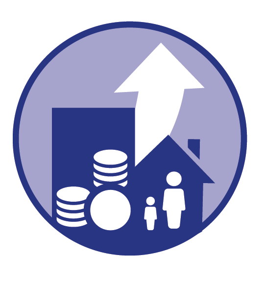 This image shows the Inclusive Growth priority icon