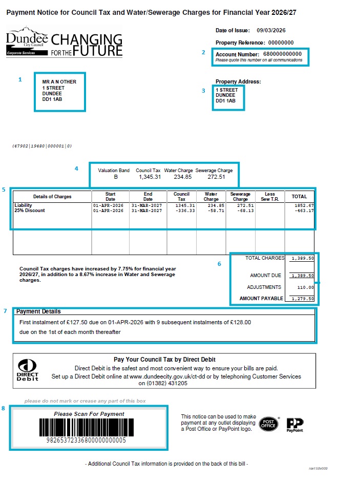 Council Tax Bill