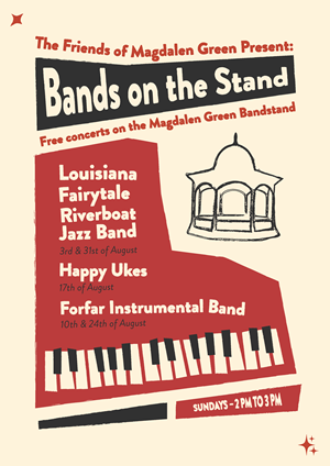 Bands on the Stand poster
