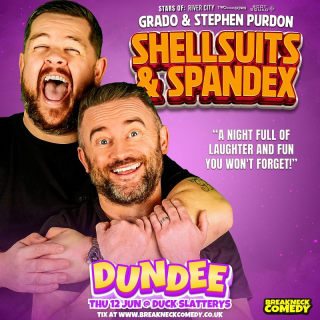 Grado and Stephen Purdon: Shellsuits and Spandex Live Tour image