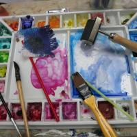 Watercolour all Ways Class with Liz Dulley  Image