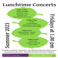 Lunchtime Concert: Avril Evans and Stephen Armstrong (piano duet) 