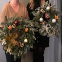 Festive Wreath Making with Afternoon Tea