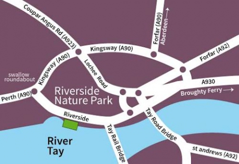 Riverside Park map