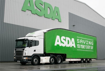 Image of ASDA distribution lorry