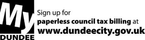 Sign up for paperless council tax billing at www.dundeecity.gov.uk