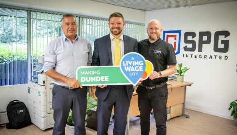 Accreditation Secured to Support Dundee’s Living Wage City Campaign Image Accreditation Secured to Support Dundee’s Living Wage City Campaign Image