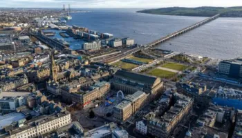 Dundee Christmas Drone Aerial