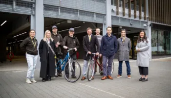 Dundee Bell Street Parking Hub Cycle Cycling Cllr Steven Rome