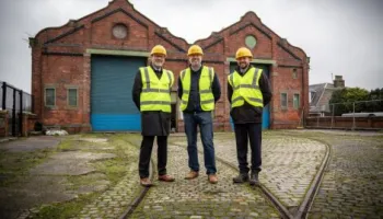 Dundee Museum of transport Cllr Mark Flynn Steven Rome Paul Jennings