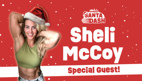 Sheli McCoy Dundee Santa Dash  Sheli McCoy Dundee Santa Dash
