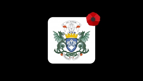 Remembrance, poppy, crest Remembrance, poppy, crest