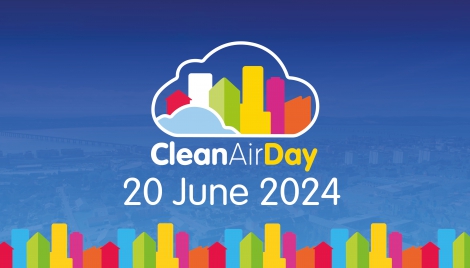 Pupils Spread Clean Air Day Message Image Pupils Spread Clean Air Day Message Image