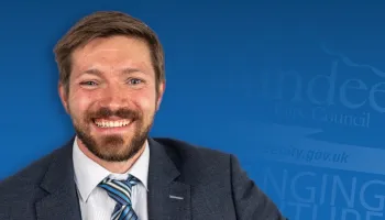 Plea Over City Centre Scaffolding  Image