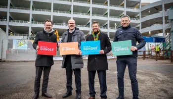 Minister Sees Progress at Green Transport Hub Image