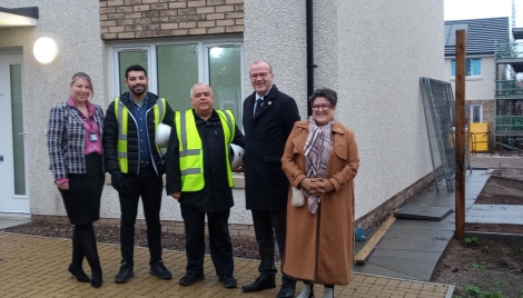 New social housing in Kirkton Image New social housing in Kirkton Image