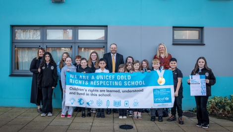Rowantree Primary School receives prestigious Award Image
