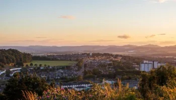 Overlooking Lochee and Menzieshill