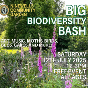 Ninewells Community Garden Annual Big Biodiversity Bash image Ninewells Community Garden Annual Big Biodiversity Bash image